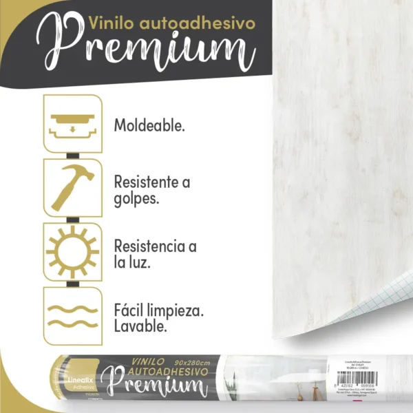 Vinilo autoadhesivo Premium Chalky - lineahogar - Lineafix Adhesive Premium - imagen producto
