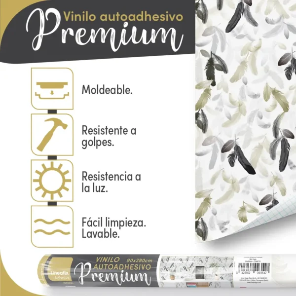 Vinilo autoadhesivo Premium Fénix - lineahogar - Lineafix Adhesive Premium - imagen producto