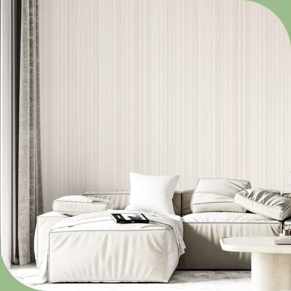 Papel pintado vinílico Righe piedra - lineahogar - Lineafix Adhesive Wall - imagen producto