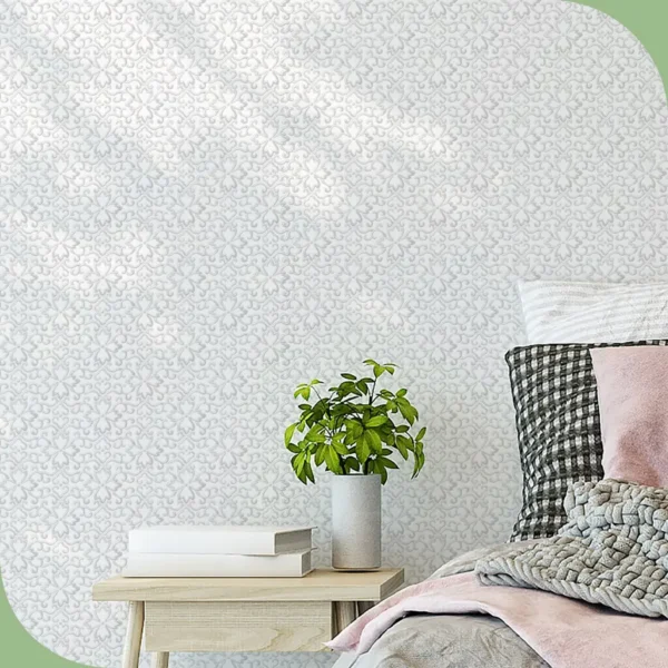 Papel pintado vinílico Stary white - lineahogar - Lineafix Adhesive Wall - imagen producto