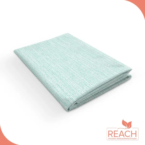 Mantel textil Giza Turquesa - lineahogar - Lineatable Textile - imagen producto