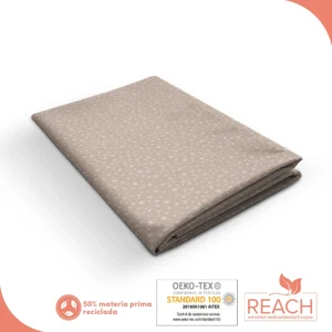 Mantel textil Lyra Beige - lineahogar - Lineatable Textile Jacquard - imagen producto